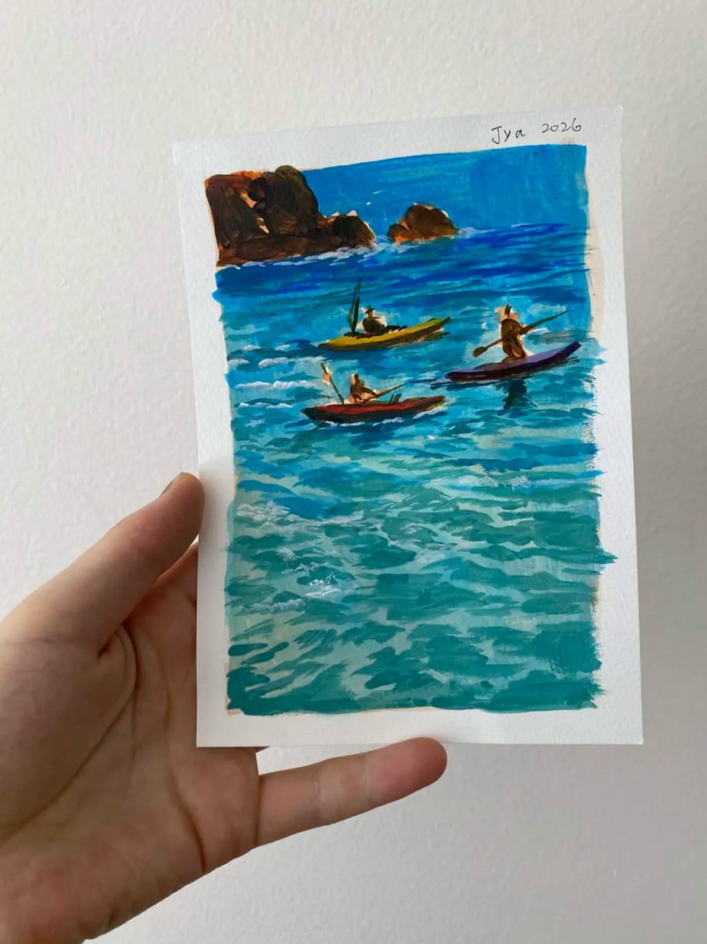 Beach plein air pieces(ORIGINAL)